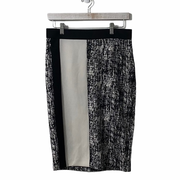 Vince Camuto Black & White Pencil Skirt | Small - Picture 1 of 7